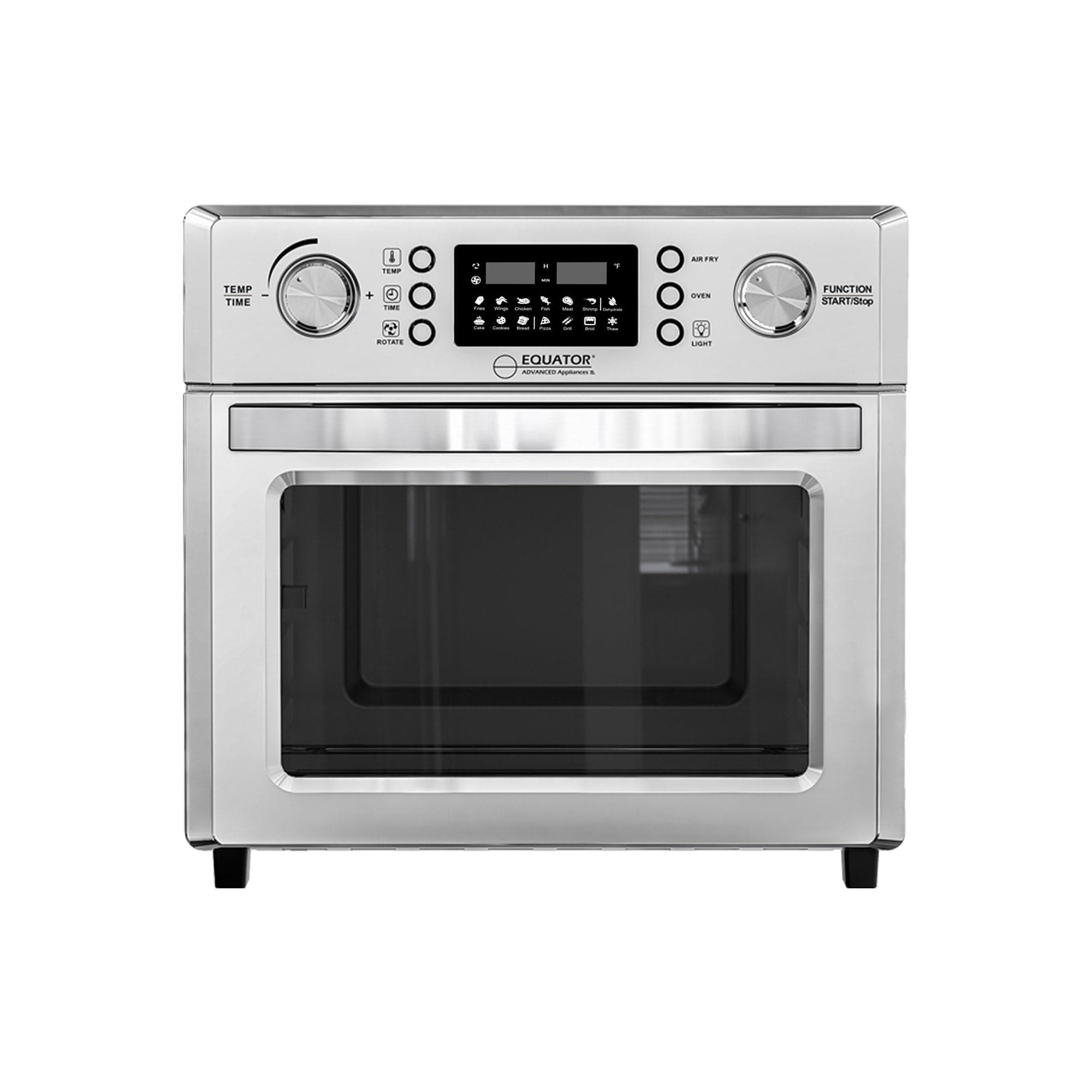 Equator/Pinnacle 5-in-1 Countertop Air Fryer Oven | 0.93 cu ft, Convection, Pizza, Grill & Dehydrator