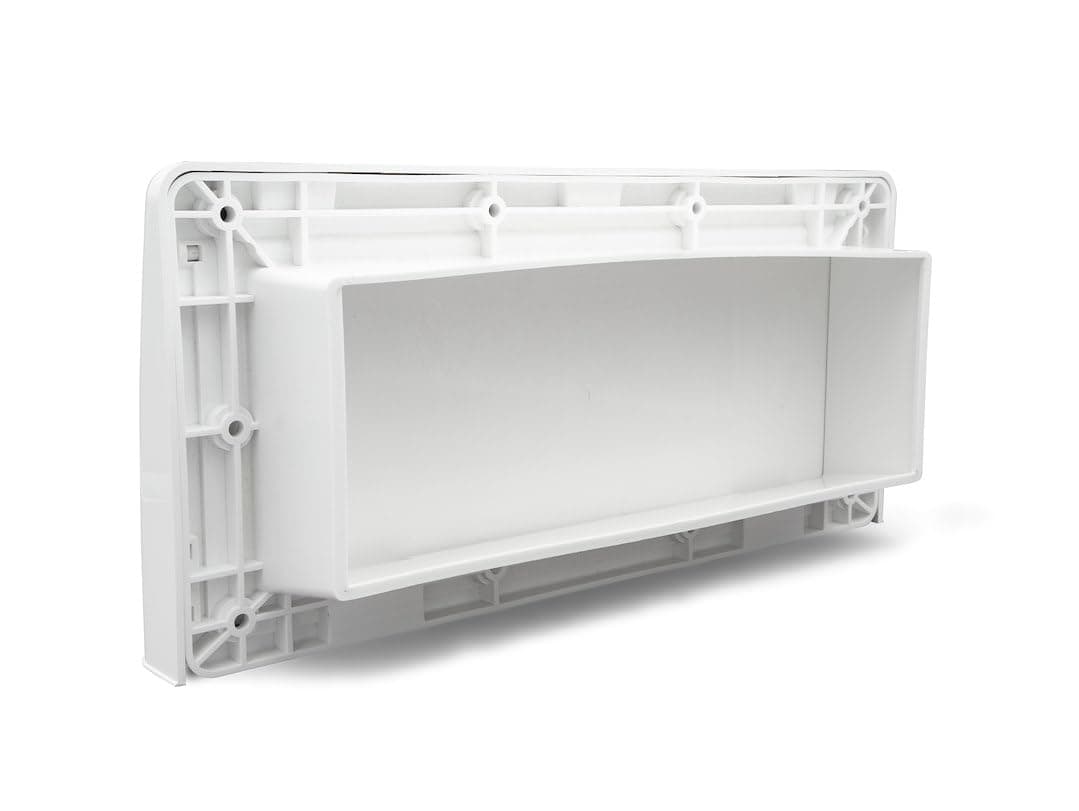 B&B Molders Endura Exhaust Vent | 1.5" Flange, Polar White
