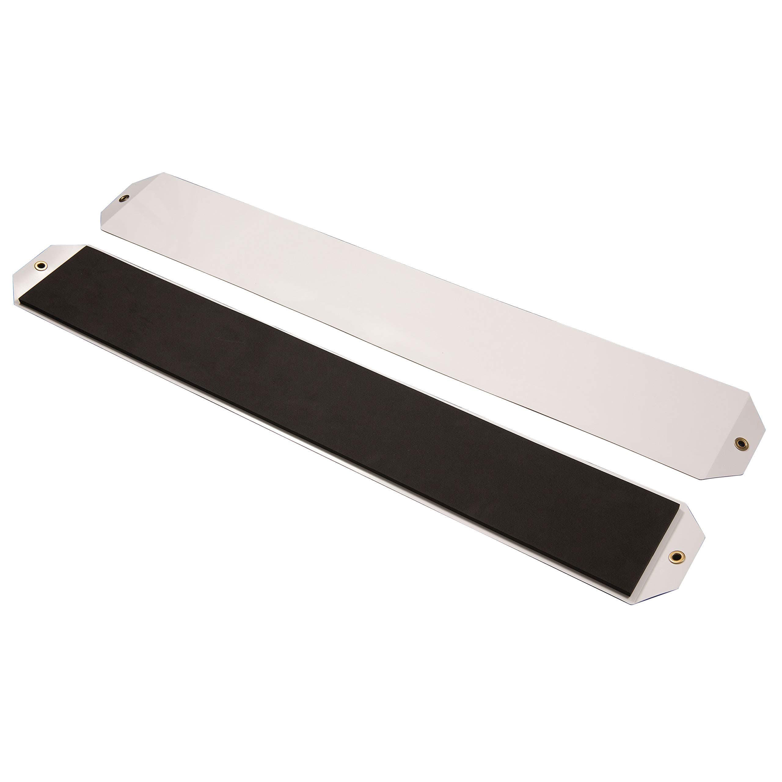 AP Products Slide-Out Sleds | Pair, PVC-Coated, Black/White