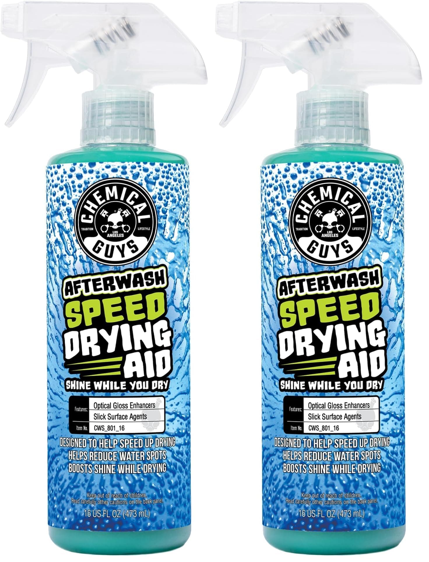 Chemical Guys After Wash Sprayable Drying Aid | Gloss-Boosting, 1 Gallon