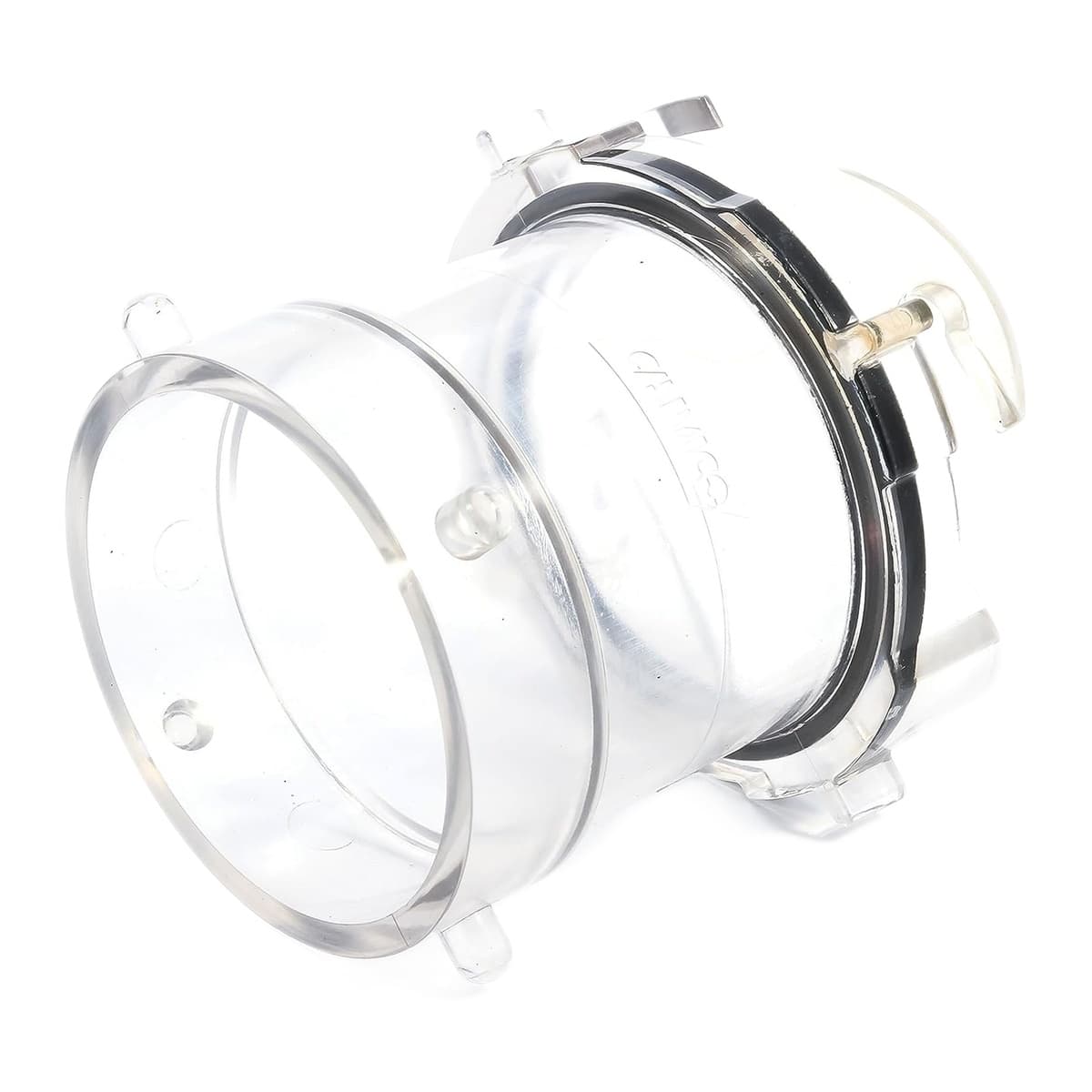 Camco Clear RV Sewer Hose Adapter | 3.5"