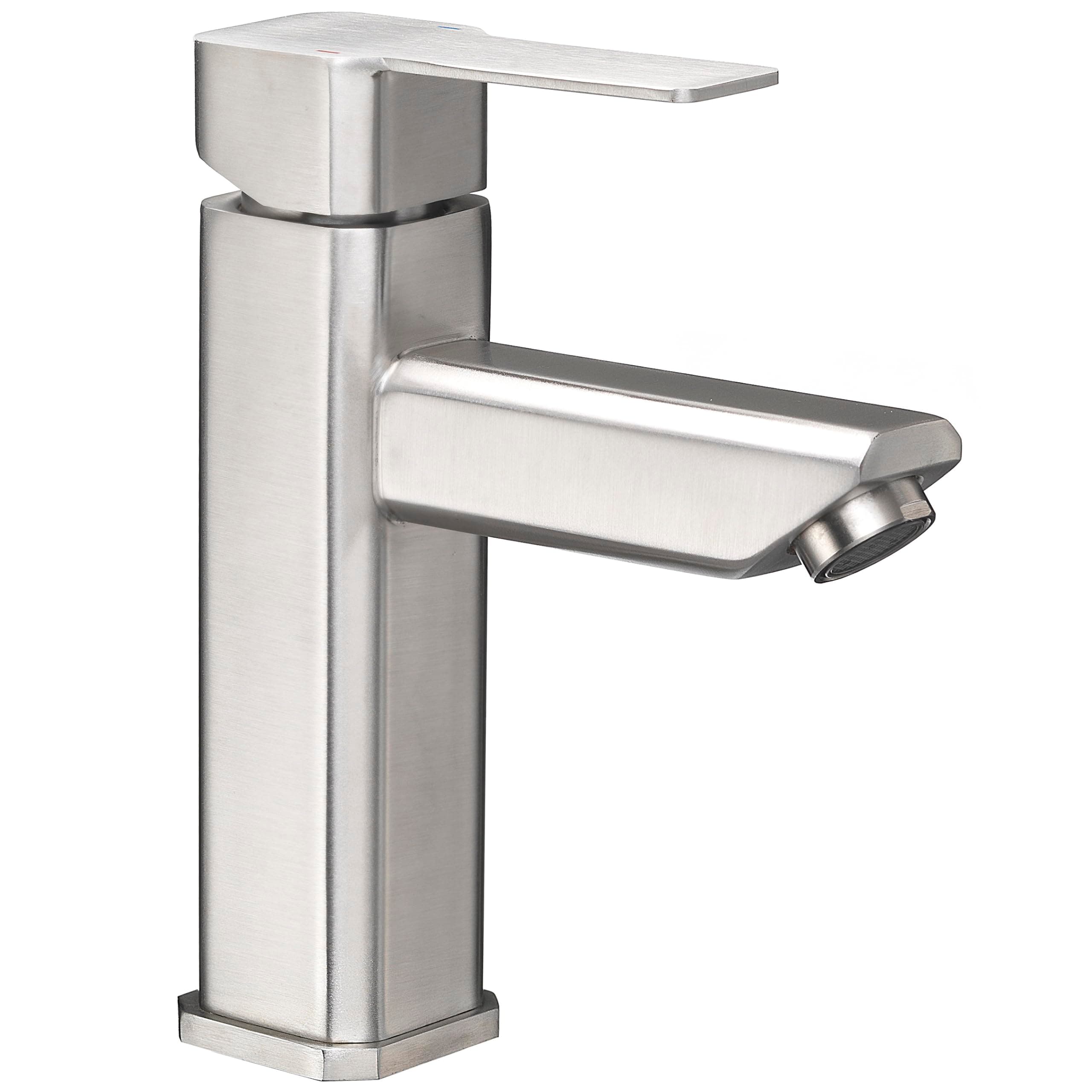 Dura Faucet Modern Angular RV Lavatory Faucet | Single-Handle, Matte Black