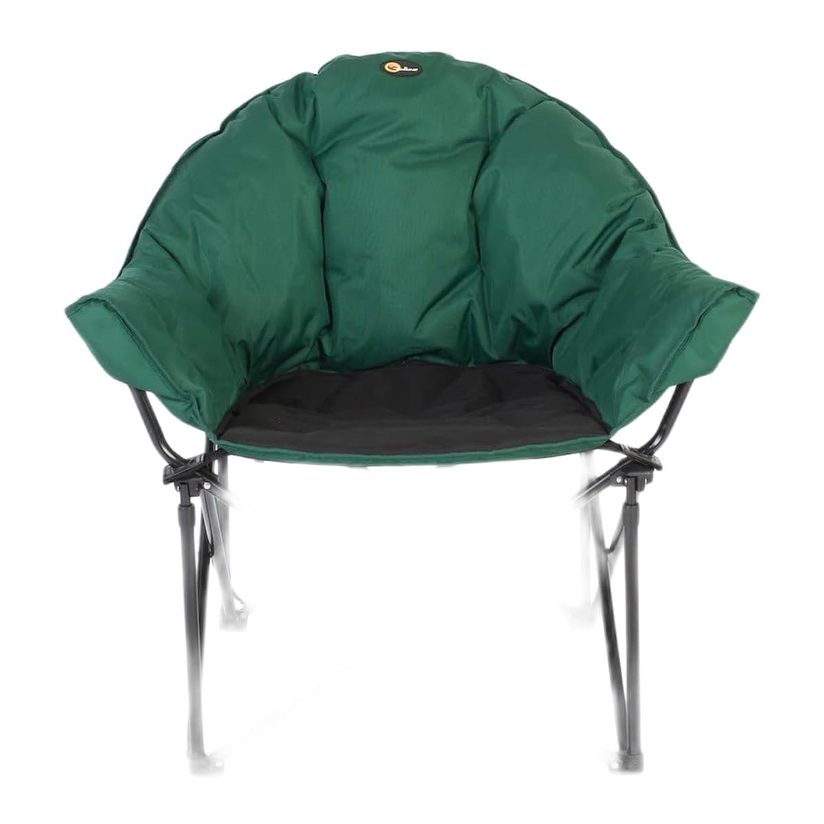 Faulkner Big Dog Bucket Camp Chair | 300 lb, Green/Black