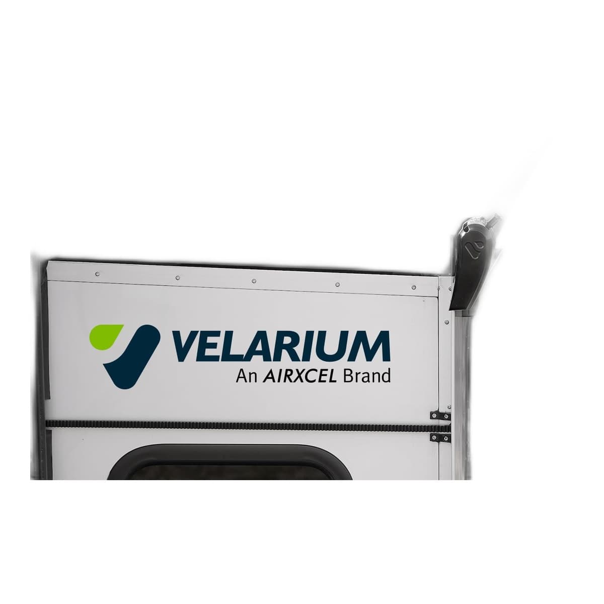 Velarium 108" RV Slide Topper Awning, Black