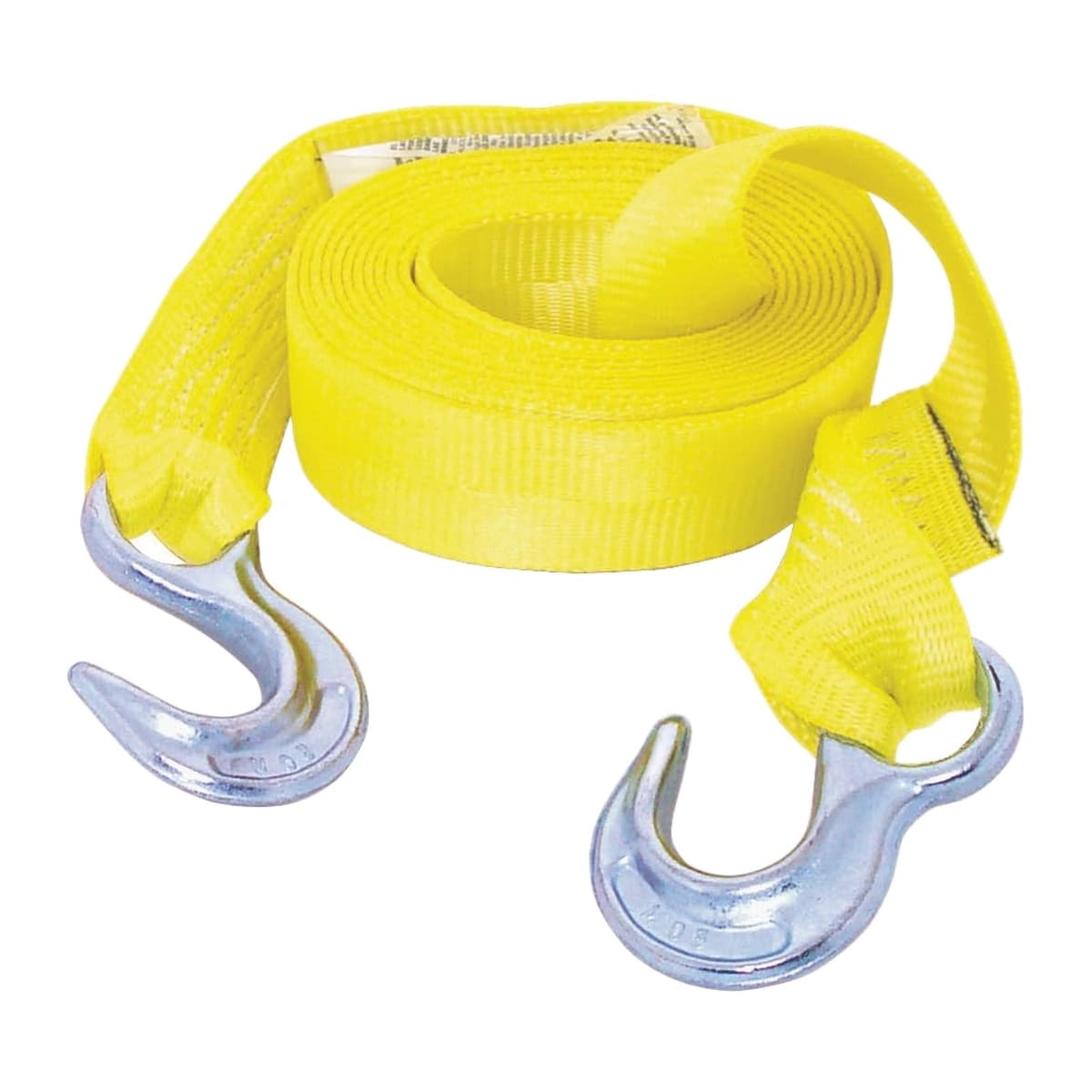 Keeper 2" x 15' Tow Strap with Forged Hooks, 12,000 lb Break Strength