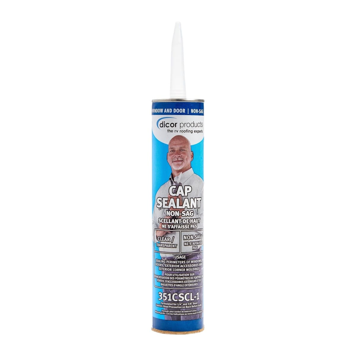 Dicor HAPS-Free Cap Sealant | Clear, 10.1 oz