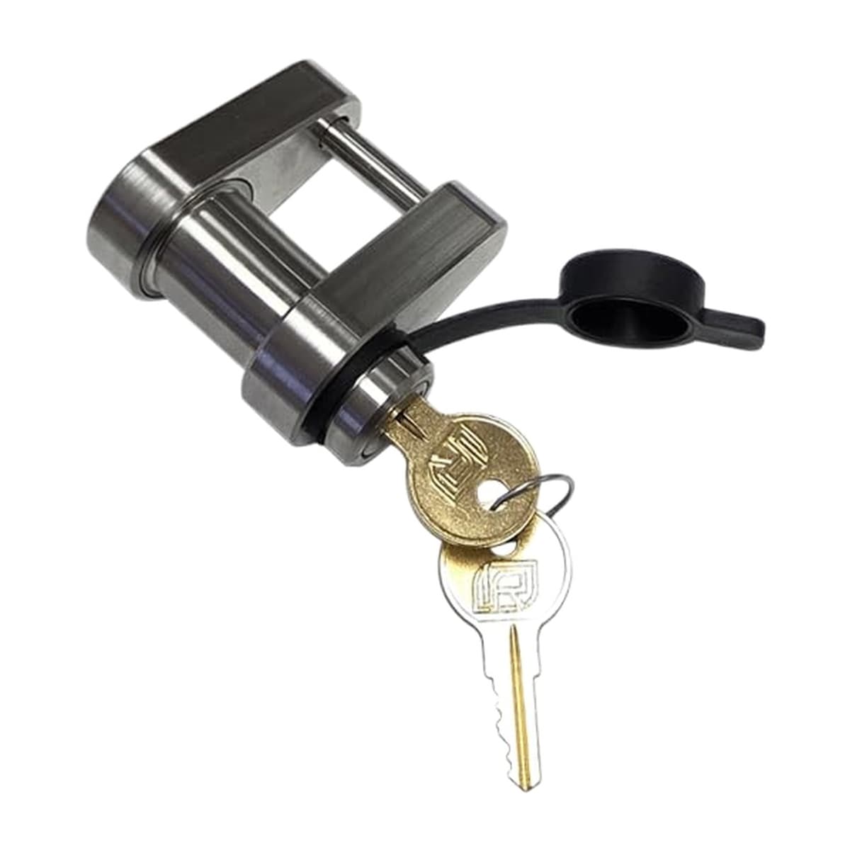 InfiniteRule Security Trailer Latch Lock for Straight-Tongue Posi-Lock Couplers
