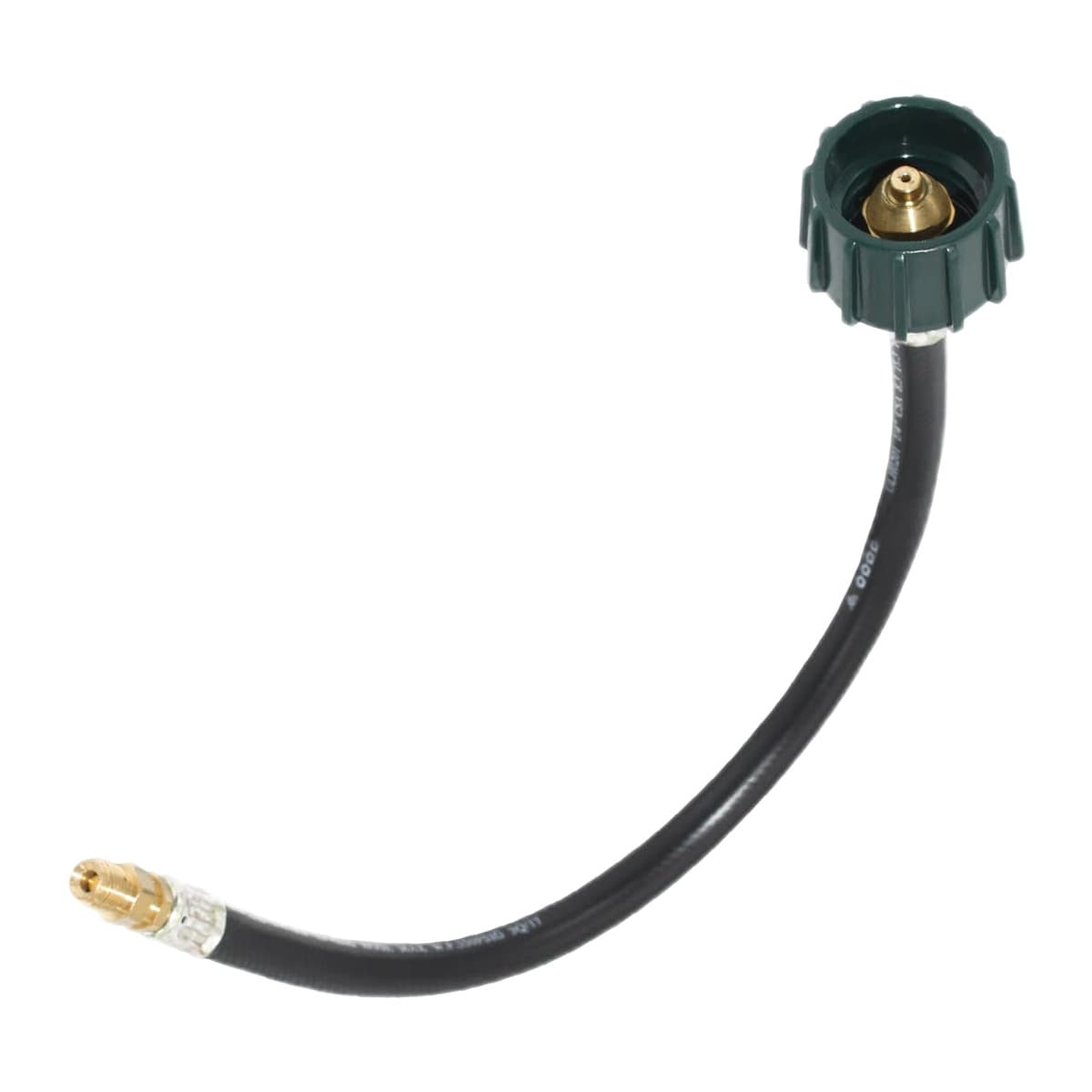 Flame King 15" Propane Pigtail Hose | ACME x 1/4" Inverted Flare
