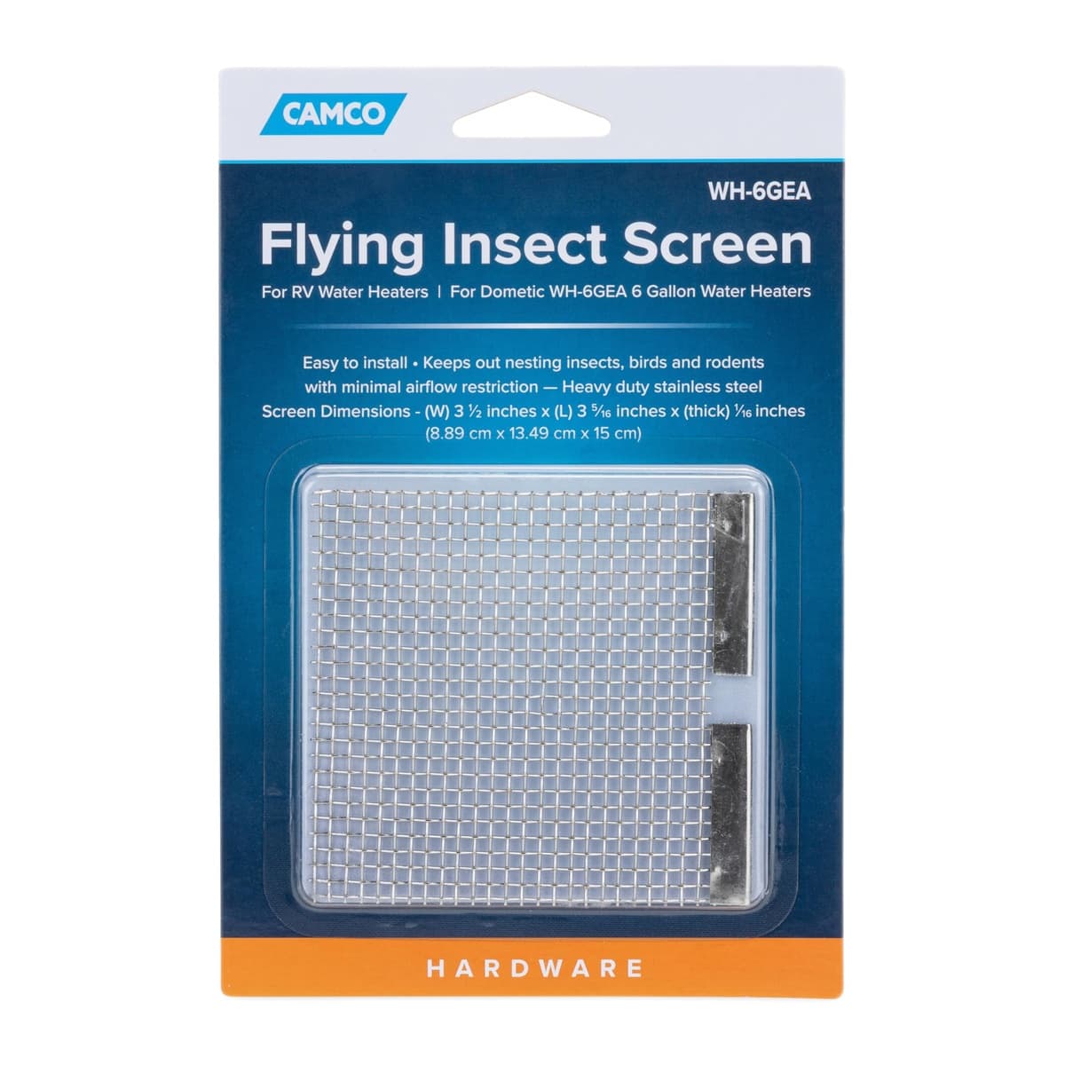 Camco Flying Insect Screen for Dometic Water Heaters | 6-Gallon