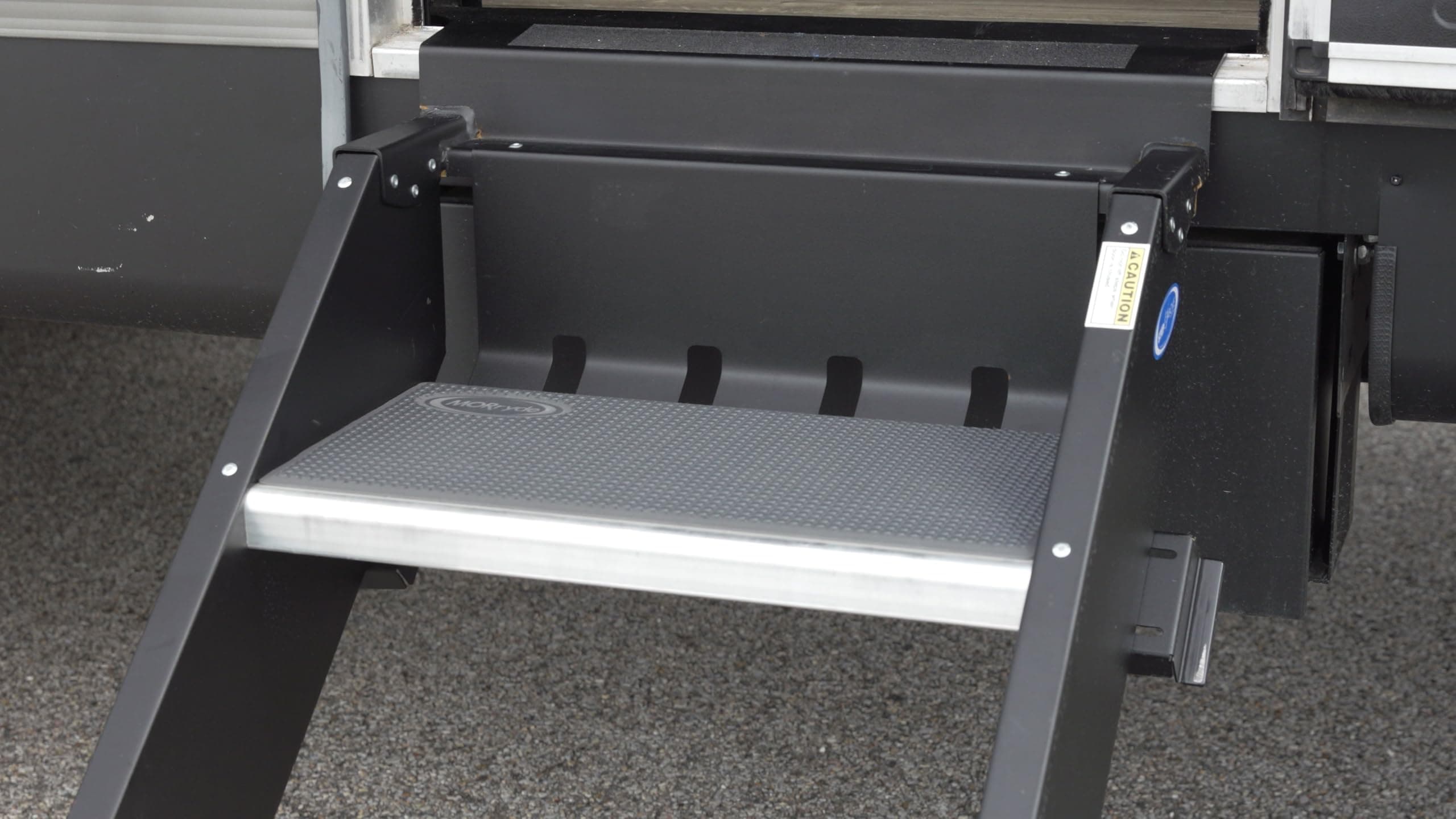 MORryde Peel & Stick RV Step Tread Covers | Gen2 4-Step, 23.5" Wide