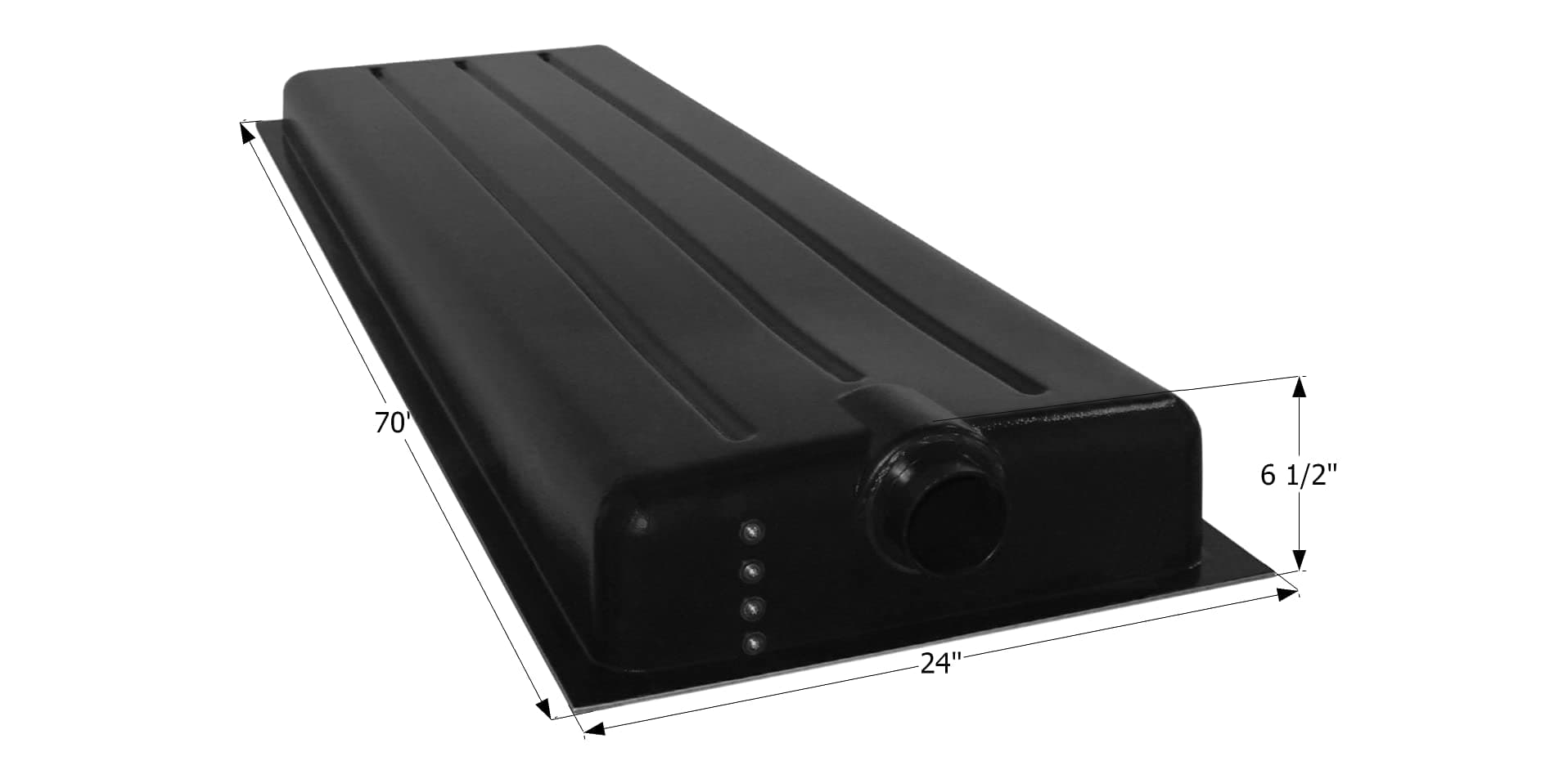 Icon HT192A-ED RV Holding Tank | 28 Gallon, 3" Spigot, 4 Level Sensors
