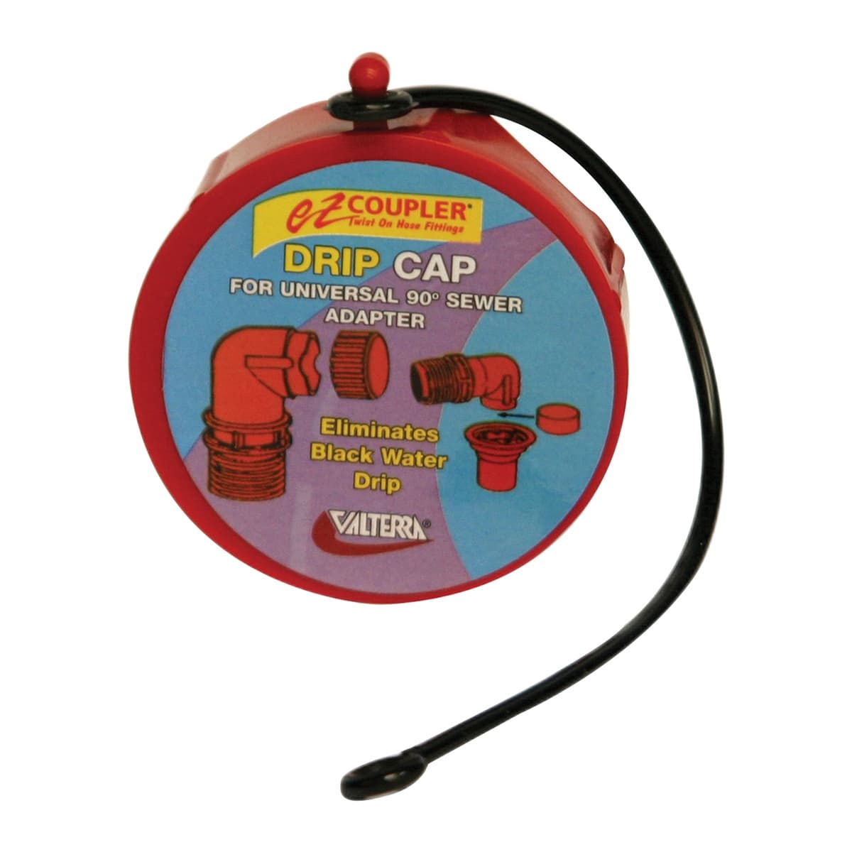 Valterra EZ Coupler Drip Cap, Red