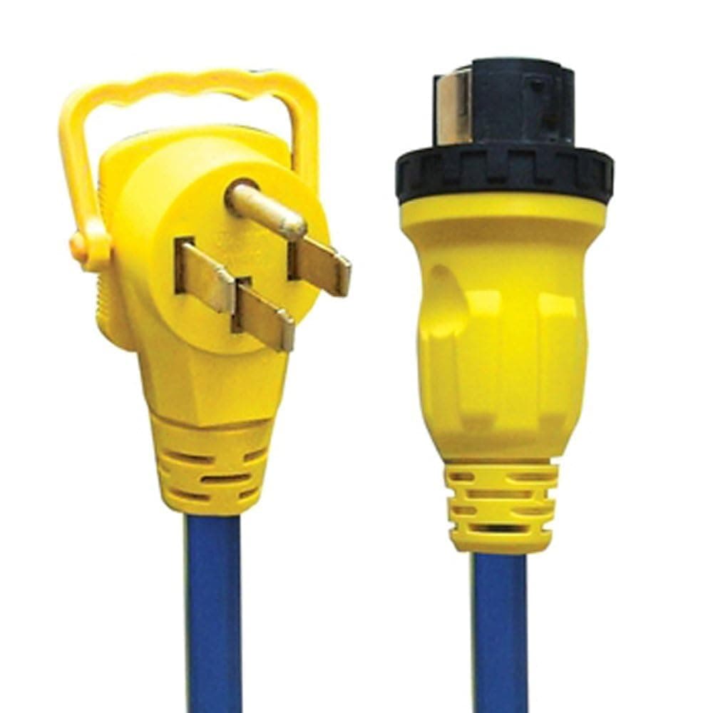 AP Products 25ft Locking Power Cord | 50 Amp to 50 Amp, EZ Grip Locking Ring