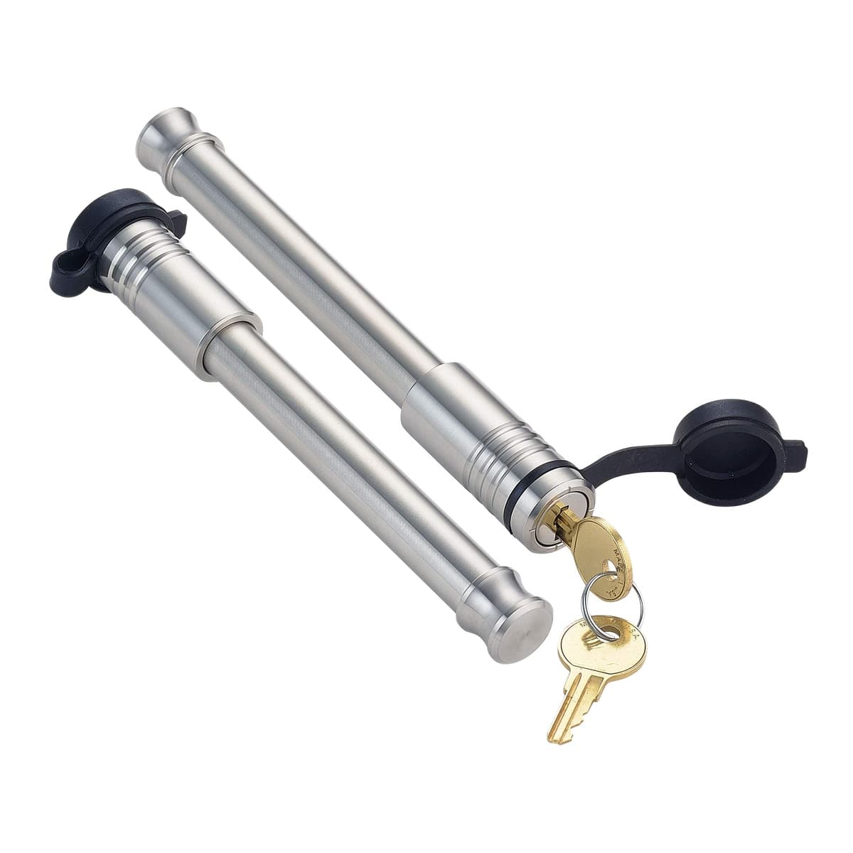 InfiniteRule 2-Pack Keyed-Alike Hitch Locks for B&W 2" & 2.5" Tow & Stow
