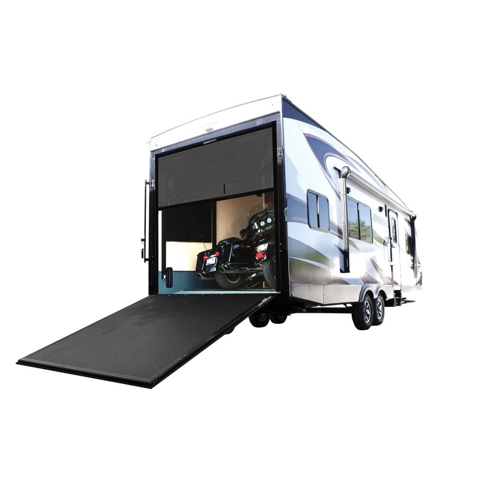 LaSalle Bristol CrossBreeze Pull-Down Screen | 92in, Toy Hauler Ramp Door