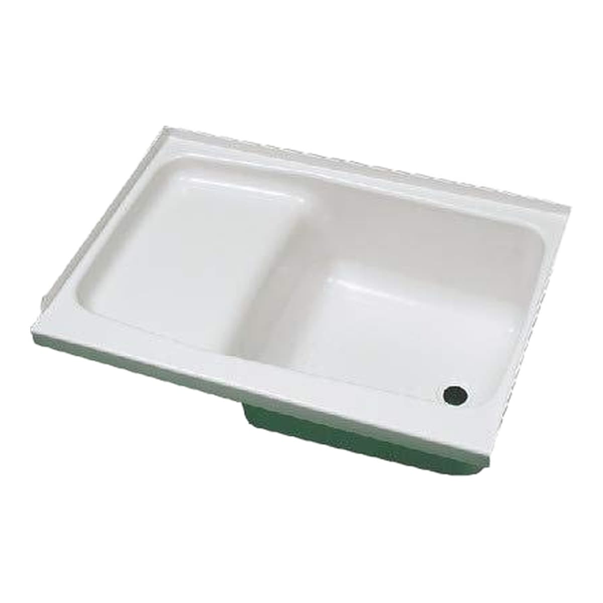 Specialty Recreation RV Step Tub | 24" x 36", Right-Hand Drain, White