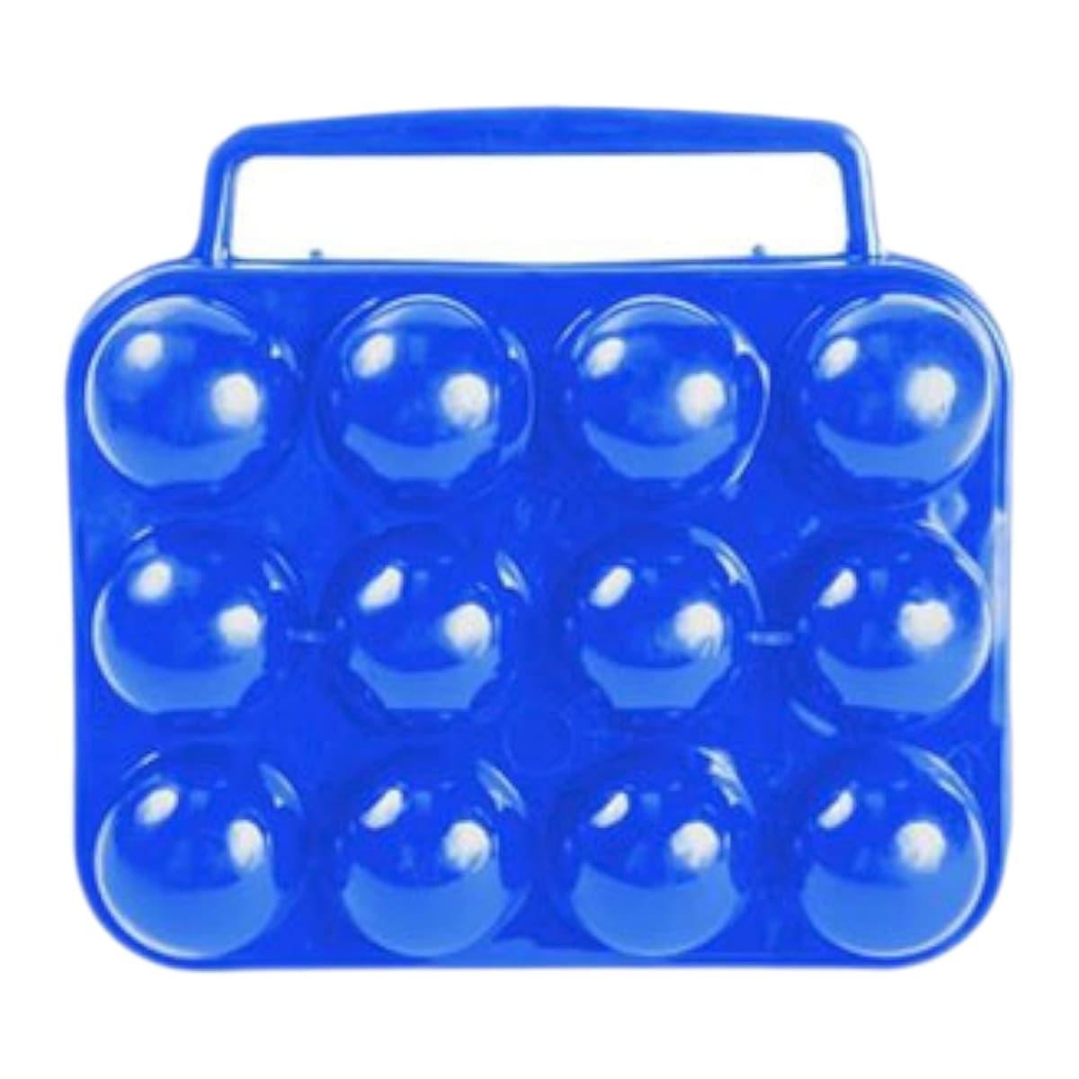 Camco Egg Carrier Holder | Holds 12 Eggs, Blue