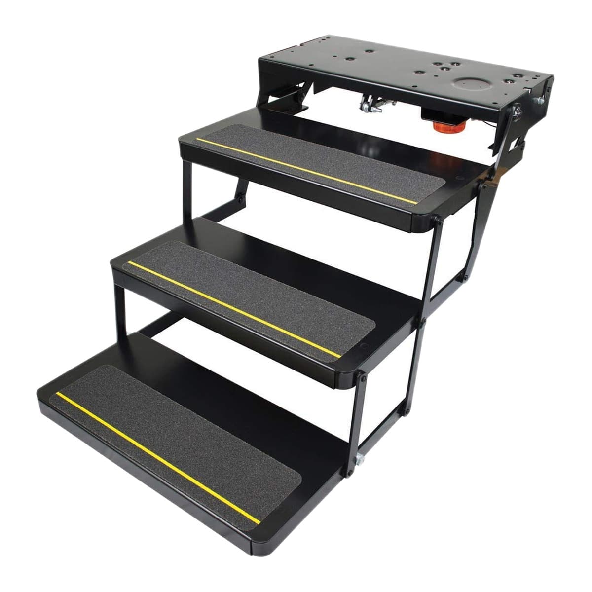 Lippert Kwikee 25 Series Triple Electric RV Step, 8" Rise, 300 lb