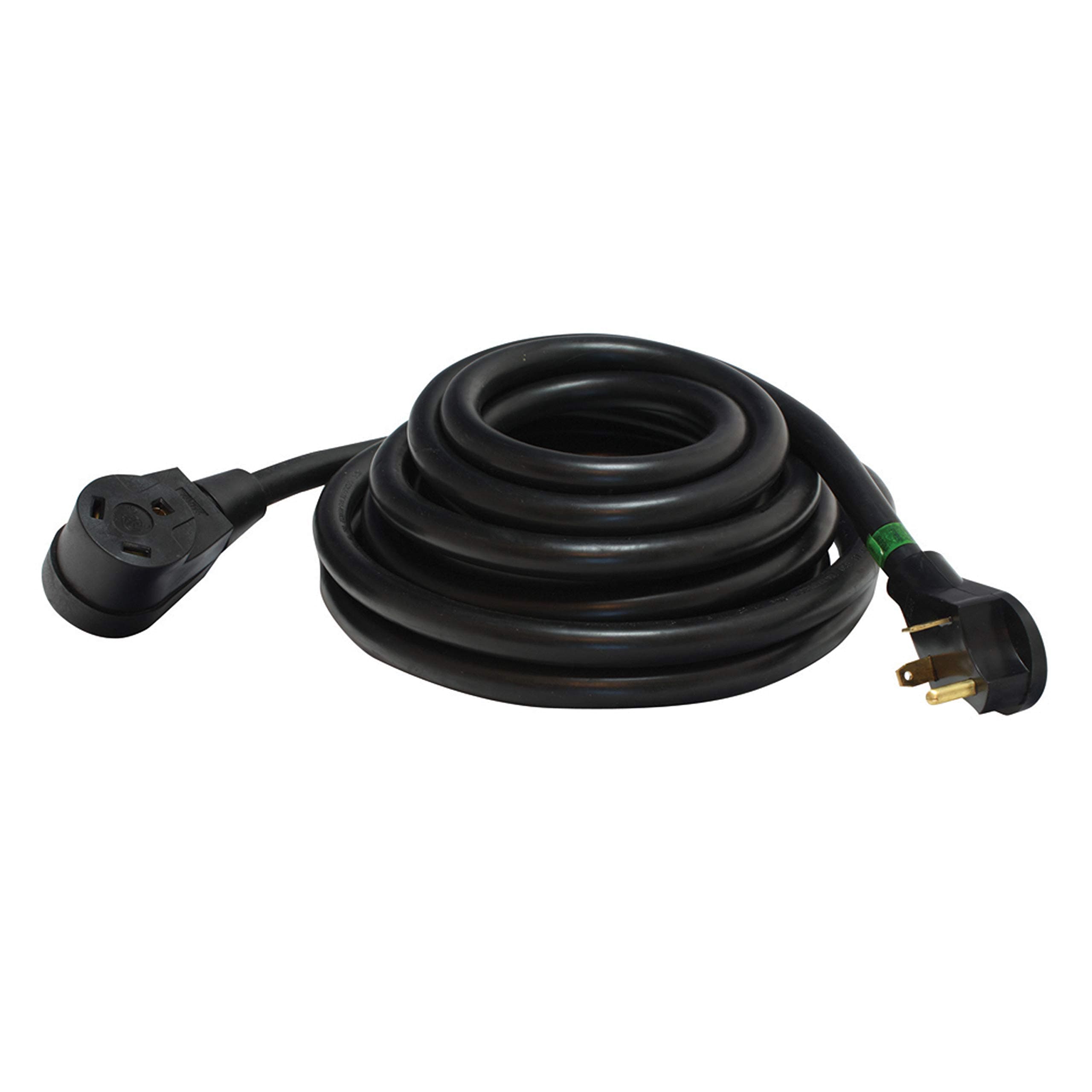 Valterra Mighty Cord 30A RV Extension Cord | 50 ft, Black
