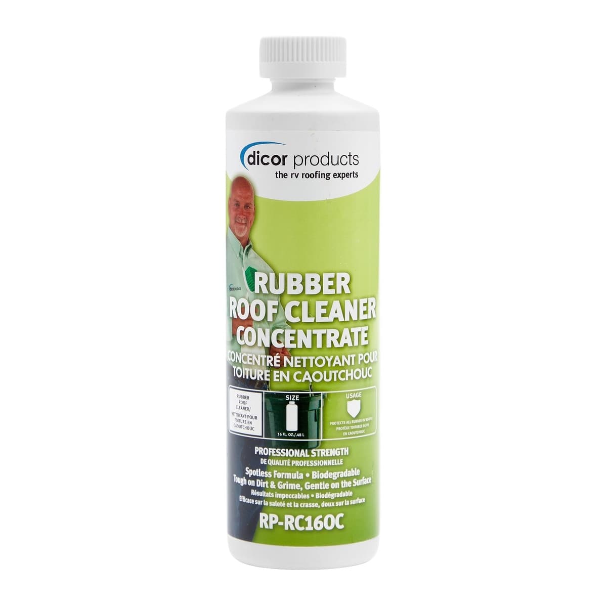 Dicor Rubber Roof Cleaner Concentrate | 16 oz