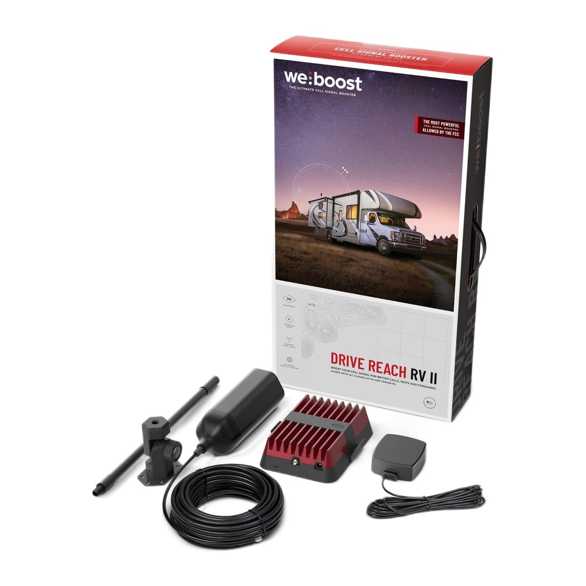 weBoost Drive Reach RV II Cellular Signal Booster | Model 474061