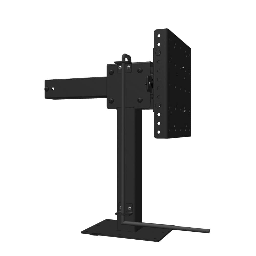 MORryde Slide-Out & Swivel TV Base Mount | Short Version, 7" Slide, 50 lb Capacity