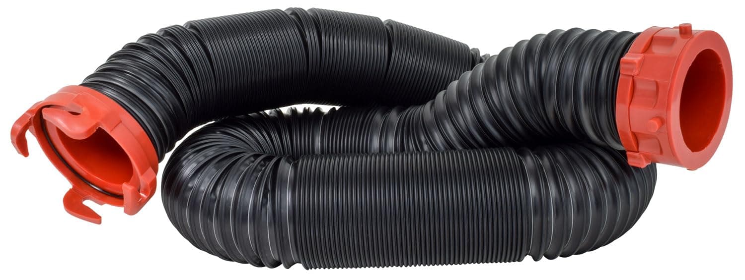 Valterra Dominator Extension Hose | 10 ft Sewer Hose Extension, Black