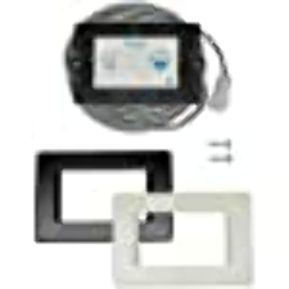 Thetford Tecma Wall Switch | 2-Button Flush Control Panel, Black/White