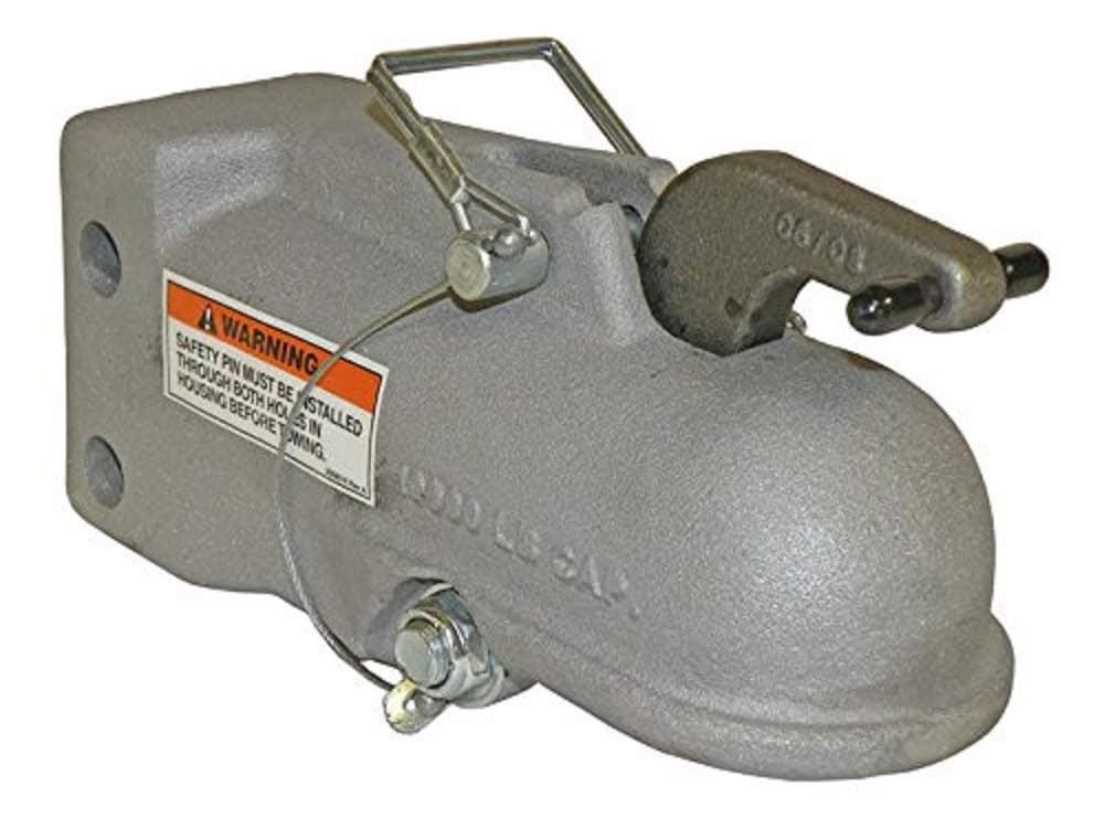 Buyers Products 2 in. Adjustable Trailer Coupler | 10,000 lb Capacity, Cast Steel, Channel Mount