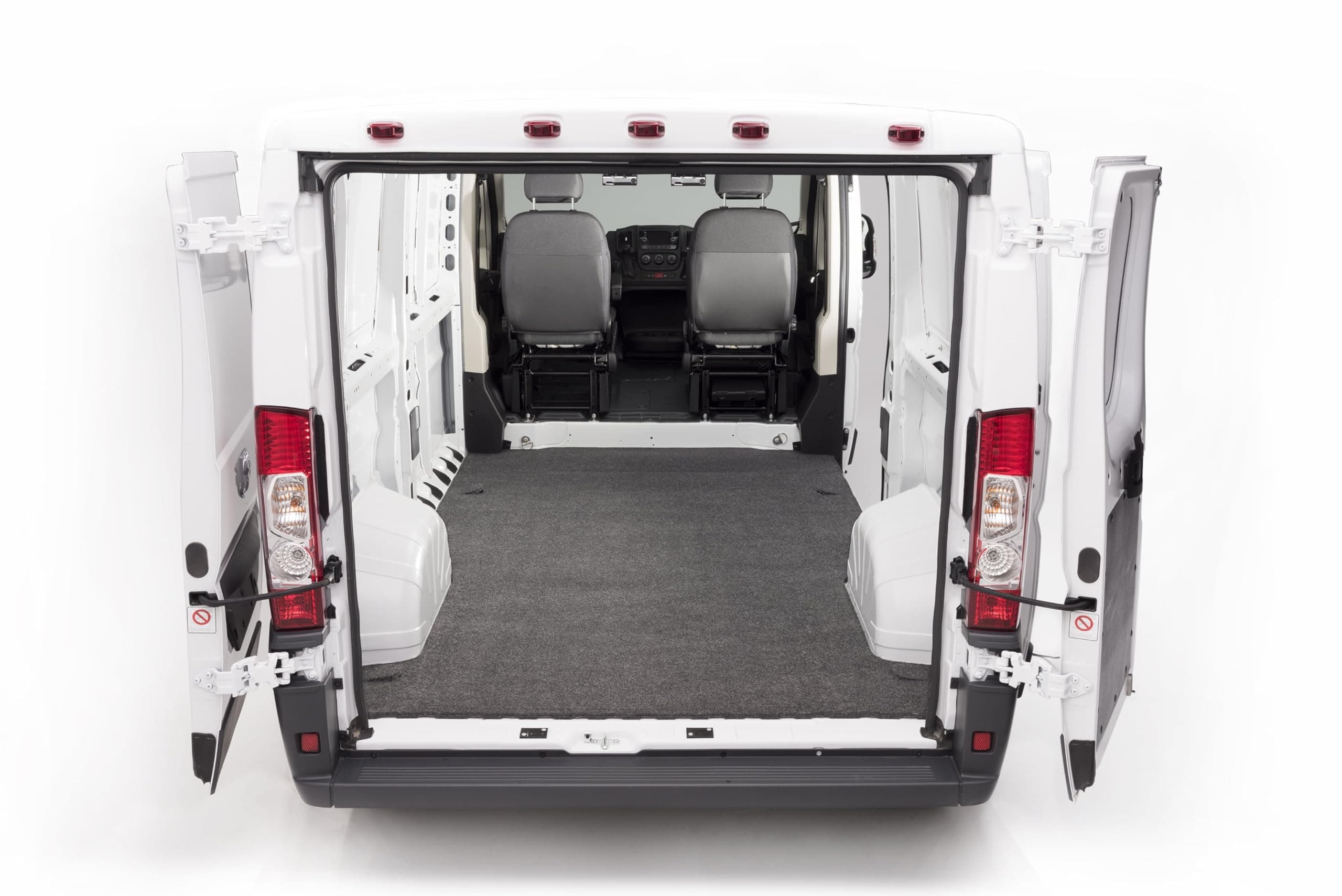 BedRug VanRug Cargo Floor Liner | 2014-2024 Ram ProMaster 118"/136" WB, Charcoal Grey