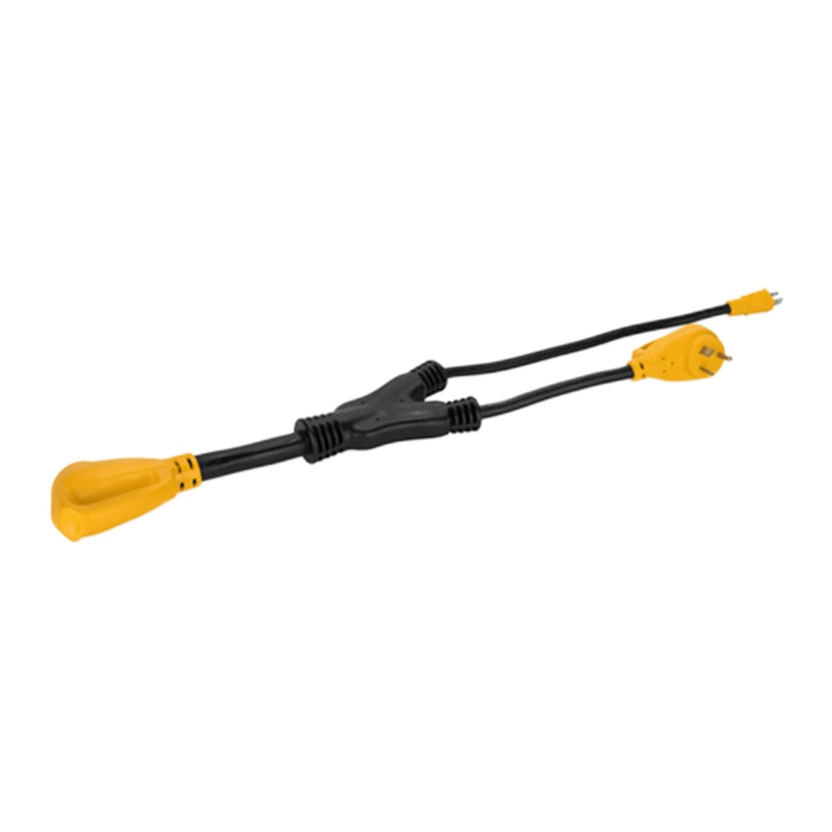 Camco PowerGrip Power Maximizer Adapter | 15A+30A to 50A