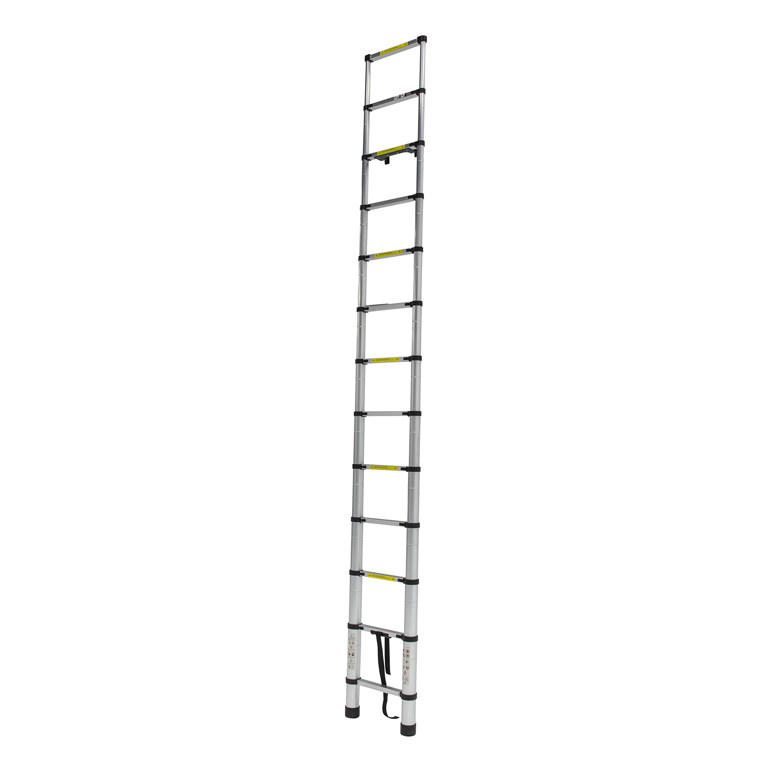 On-The-Go Telescoping RV Ladder | 14.5 ft, 330 lb Capacity, Aluminum