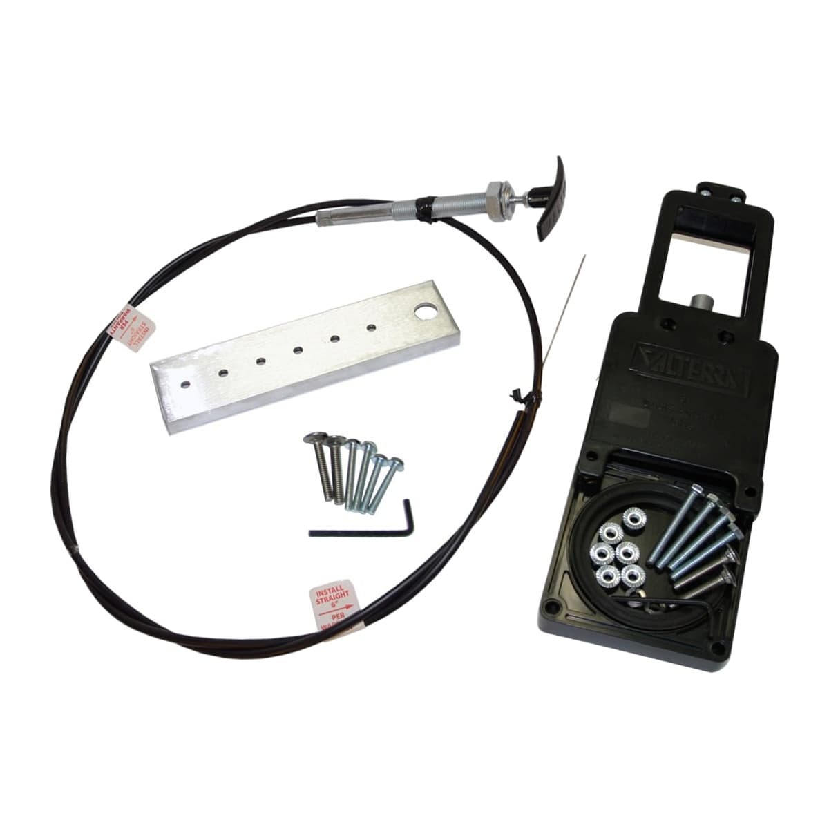 Valterra Flexible Cable Waste Valve Kit | 72" Cable, 3" Valve