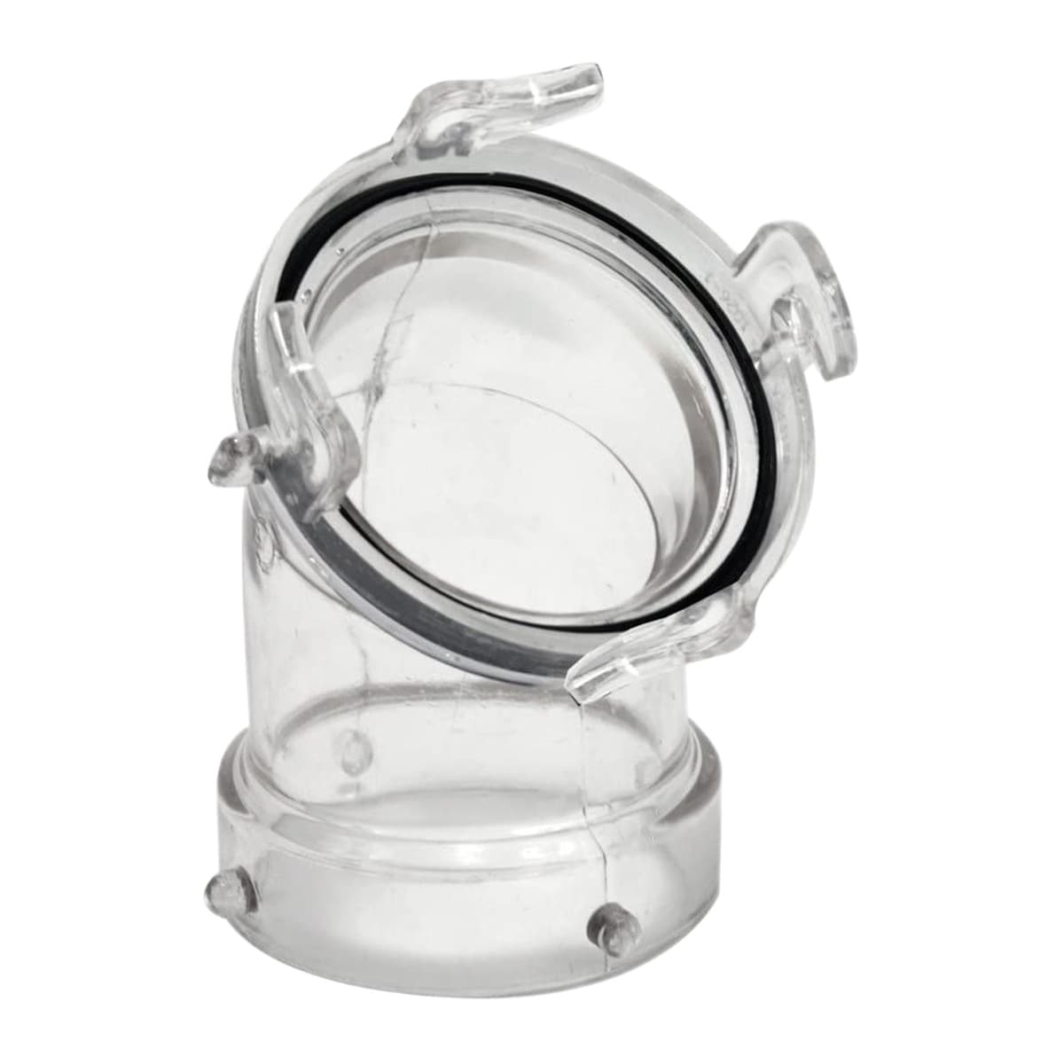 Valterra ClearView 45° Hose Adapter | 3" Bayonet Lugs