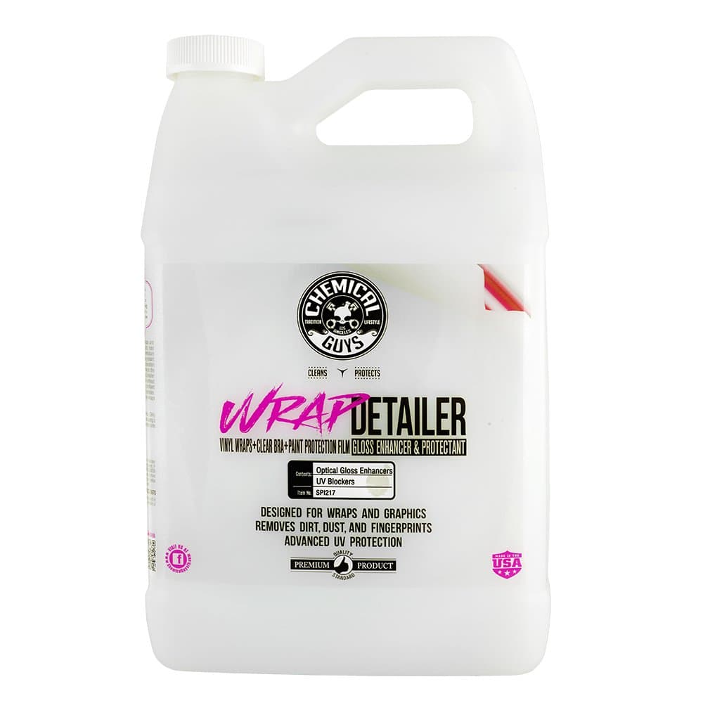 Chemical Guys Wrap Detailer Gloss Enhancer & Protectant | Spray for Vinyl Wraps & PPF, 16 oz