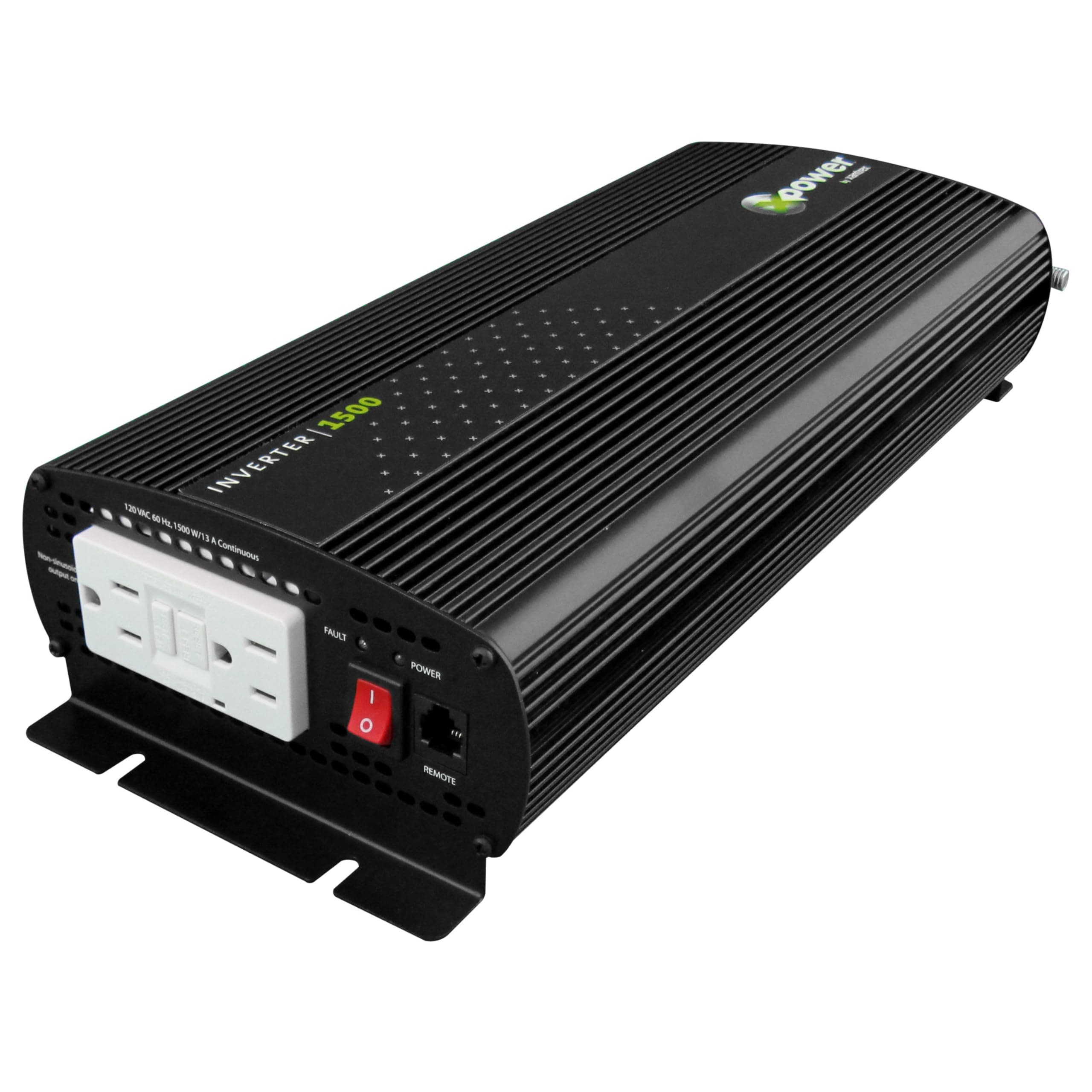 Xantrex XPower 1500 Modified Sine Wave Inverter | 1500W Continuous, 12V DC to 120V AC, Dual GFCI