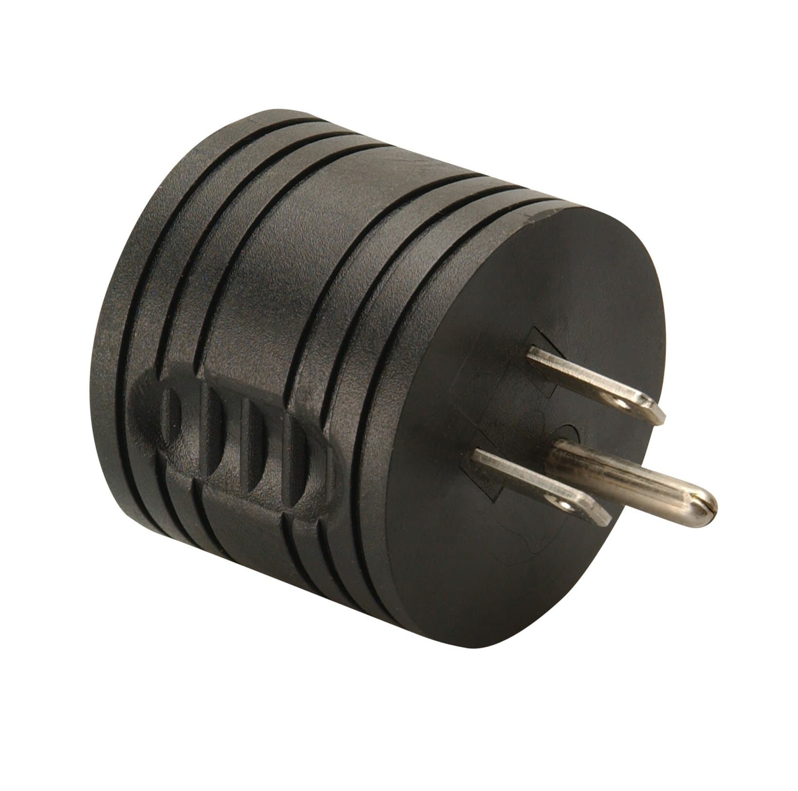 Southwire Coleman Cable 15-Amp to 30-Amp RV Adapter | Straight, UL Listed, 3 ft