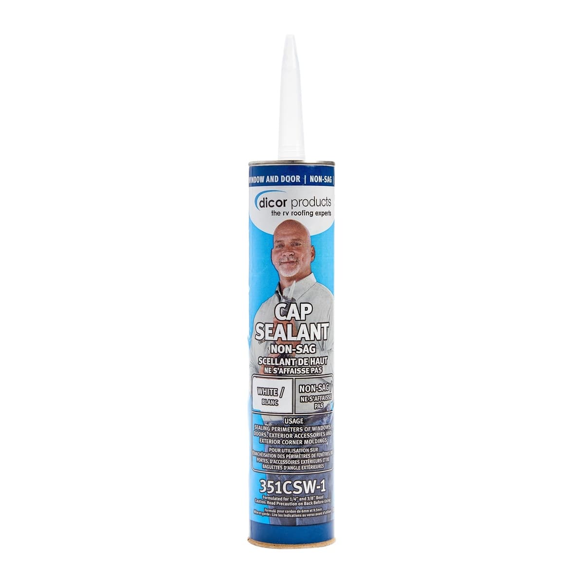 Dicor Cap Sealant | White, 10.3 oz