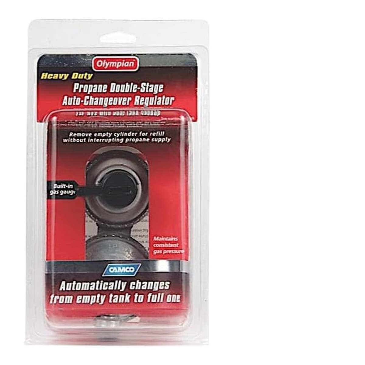 Camco Two-Stage Auto-Changeover Propane Regulator