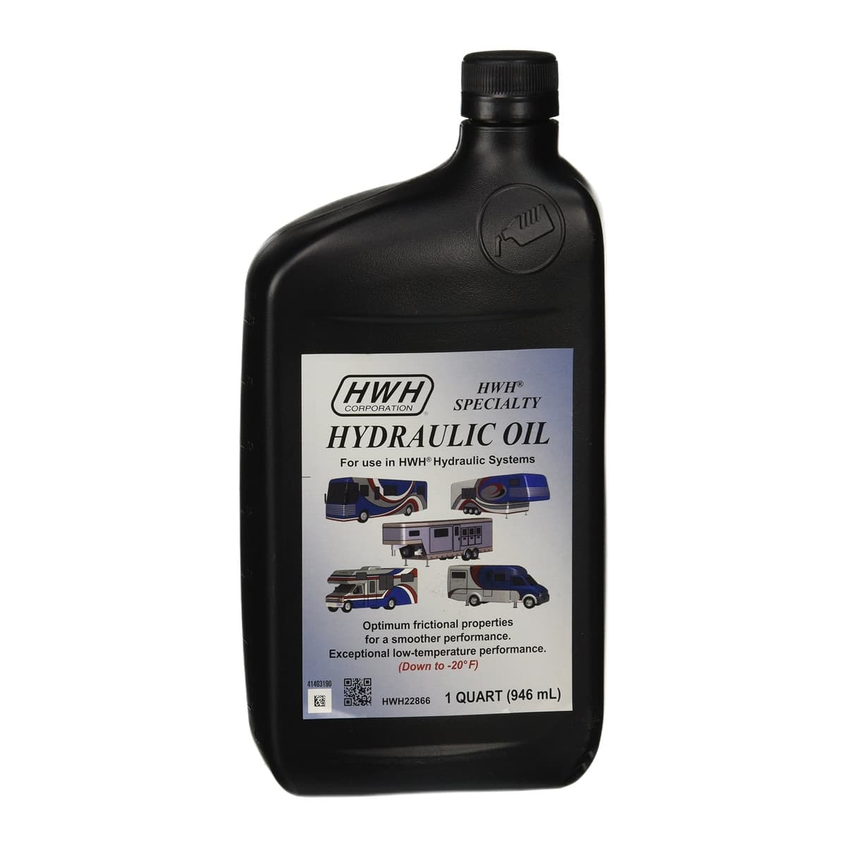 HWH Hydraulic Leveling System Fluid | 1 Quart