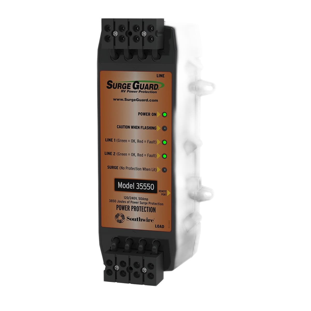 Southwire Surge Guard 50A Hardwire EMS | 3,850 Joules