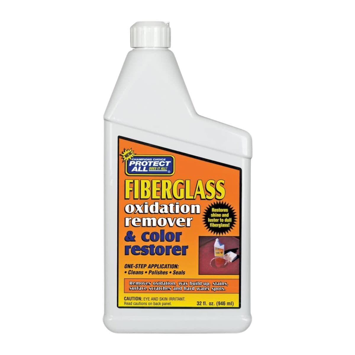 Protect All Fiberglass Oxidation Remover & Color Restorer | 32 oz