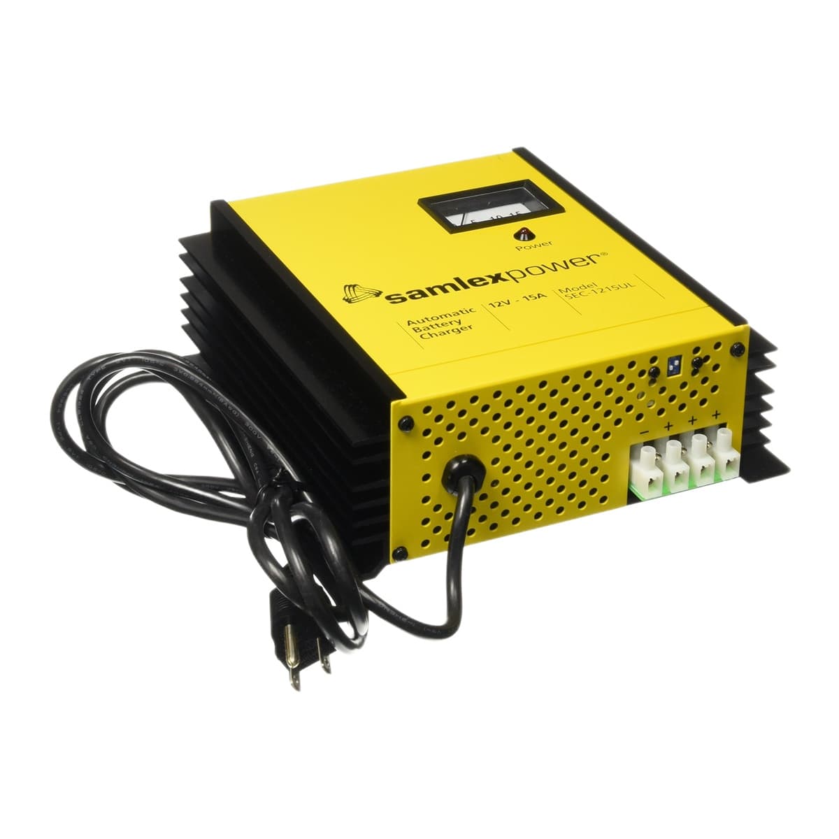 Samlex SEC-1215UL 12V 15A Battery Charger, UL Listed