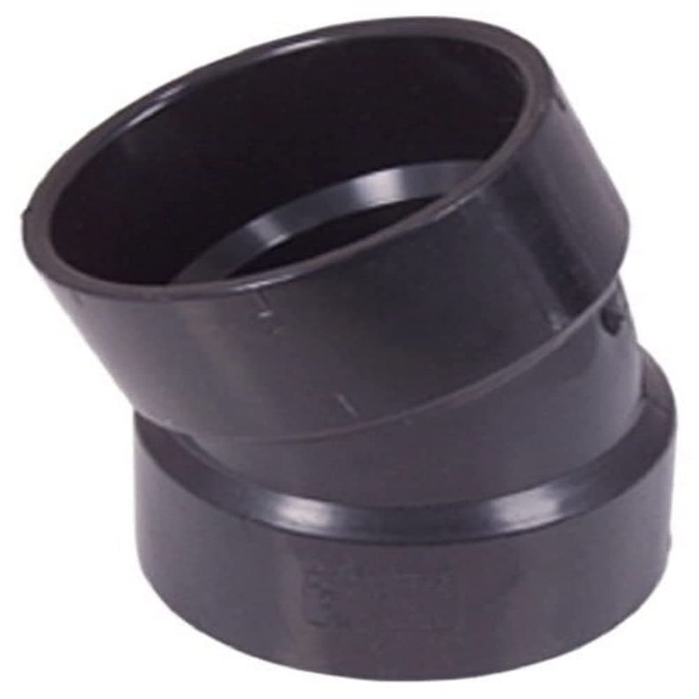 LaSalle Bristol 22 Degree ABS Elbow | 3" Hub x Hub Pipe Fitting