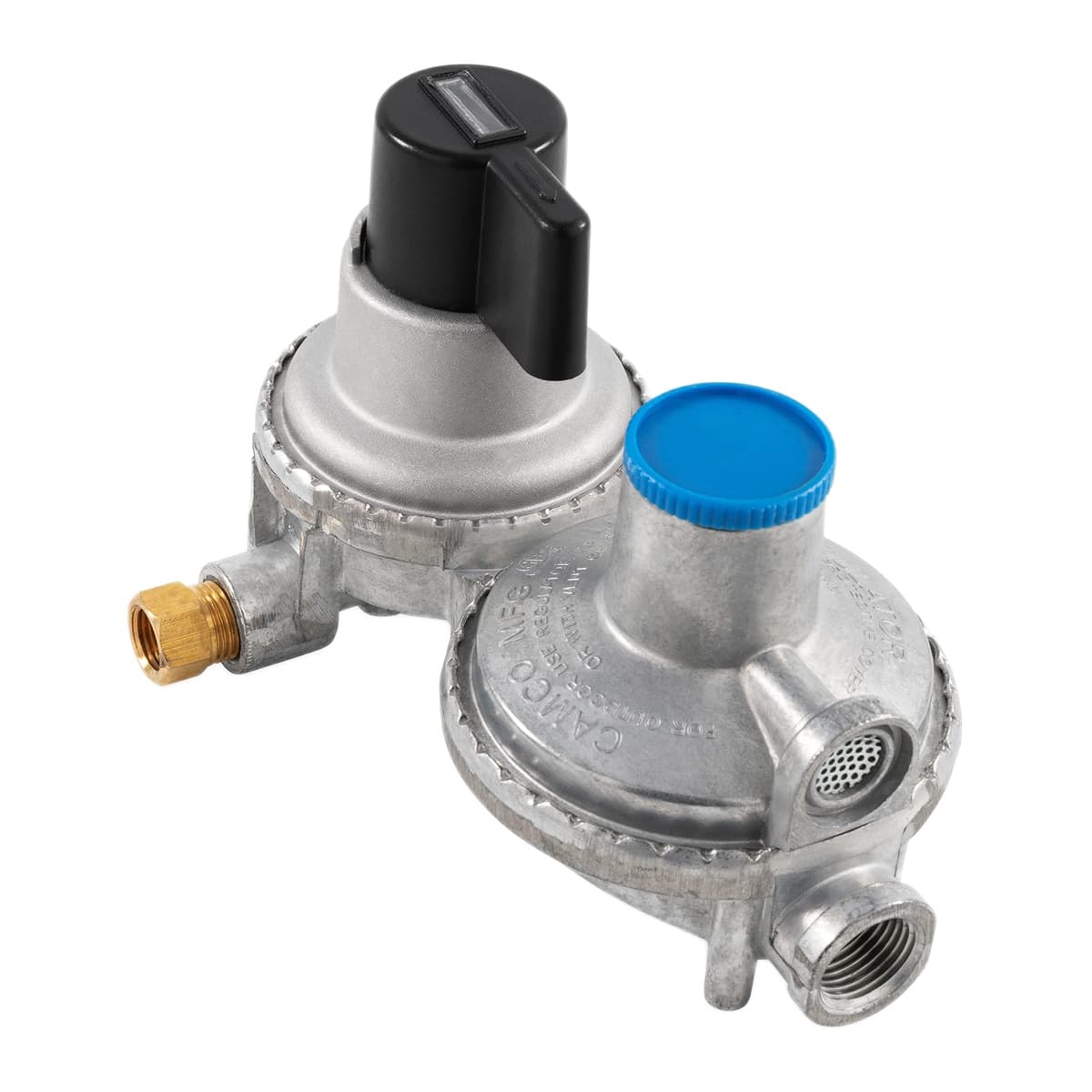 Camco Propane Double-Stage Auto-Changeover Regulator | Dual-Tank RVs