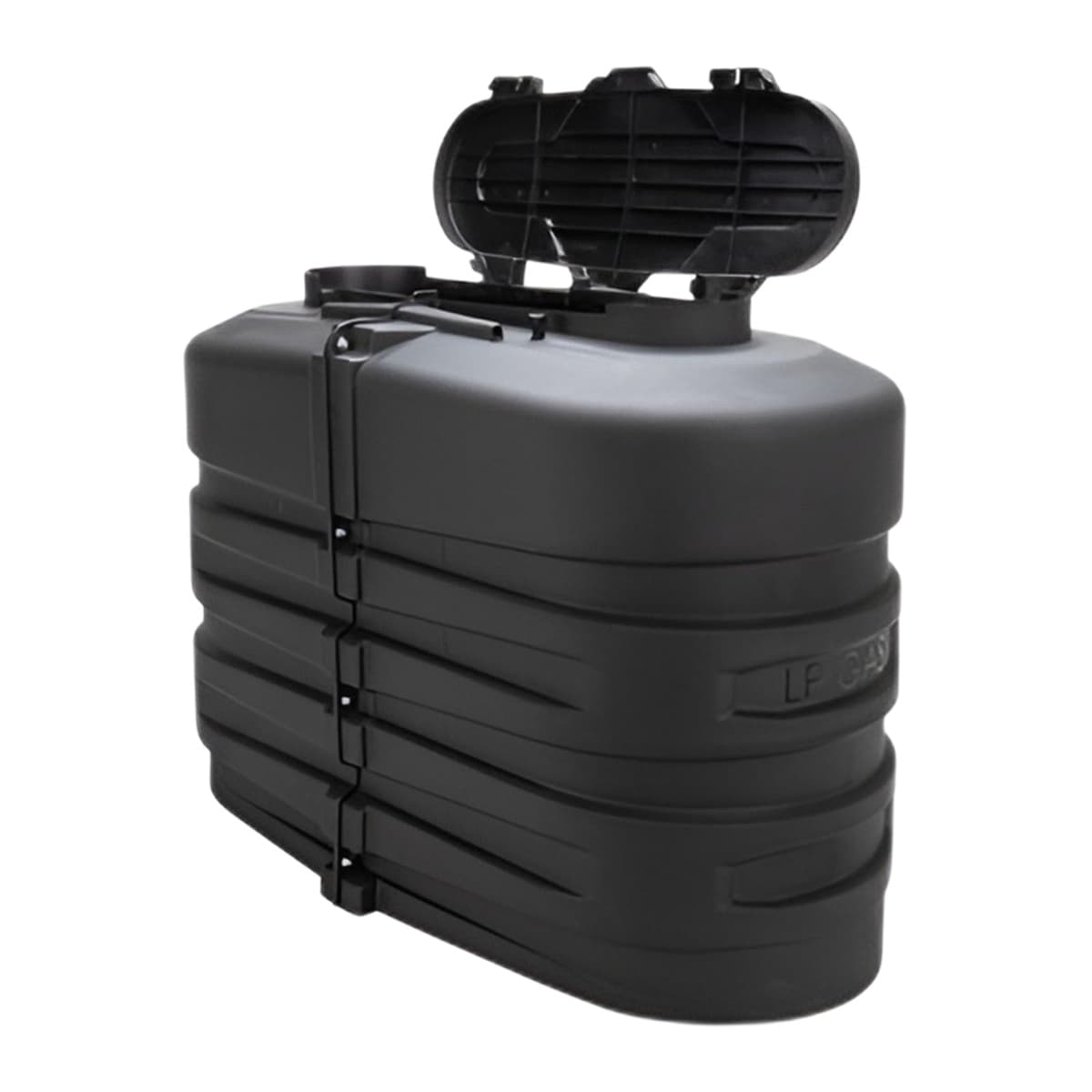 Camco Double RV Propane Tank Cover | 20 lb, Black