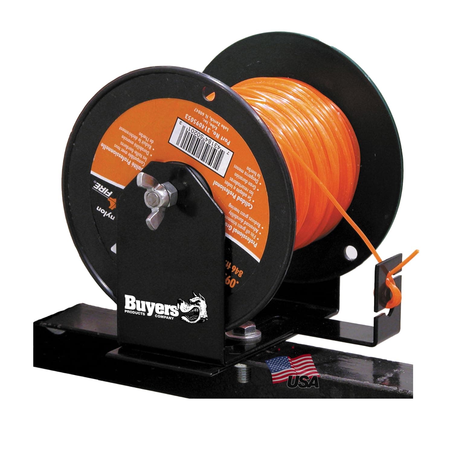 Buyers Products LT40 Trimmer Line Spool Bracket | Trailer-Mount, Holds 3-5 Lb Spools