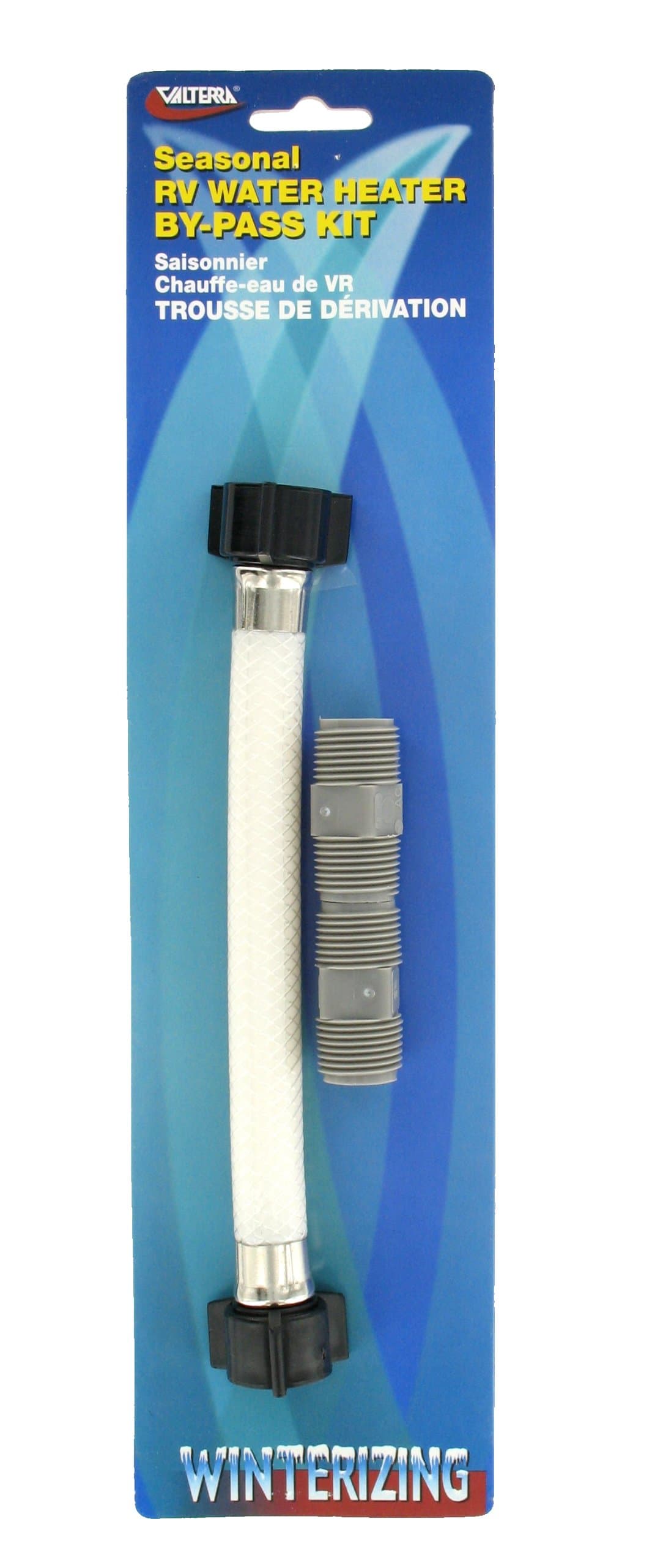 Valterra Seasonal RV Water Heater By-Pass Kit | White, 6-Gallon Water Heaters