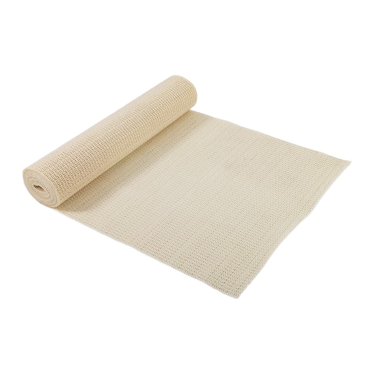 Camco Slip-Stop Shelf & Drawer Liner | Cream, 1 ft x 12 ft