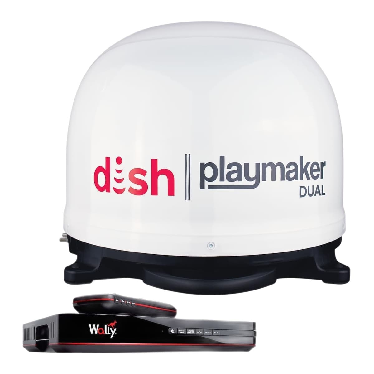 Winegard DISH Playmaker Dual & Wally Receiver Bundle